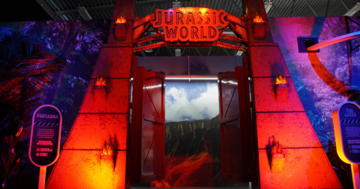 Jurassic World by Brickman é destaque em São Paulo