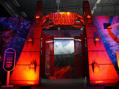 Jurassic World by Brickman é destaque em São Paulo
