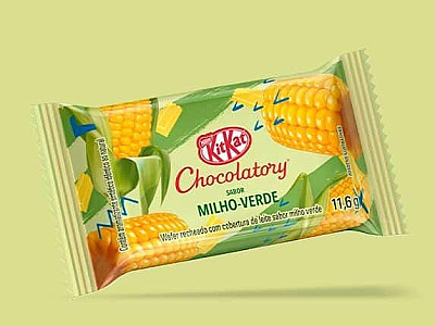 Kitkat aposta nos sabores Maçã do Amor, Pé de Moleque e Milho Verde