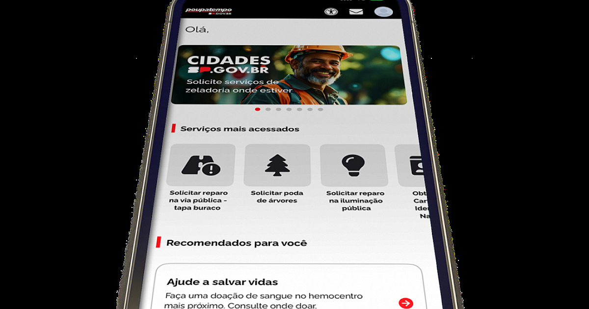 Veja como fazer solicitações de serviços de zeladoria como poda de árvore e tapa-buraco pelo app do
