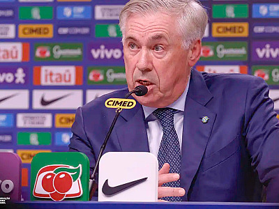 Ancelotti investe em novos jogadores em convocação para Eliminatórias