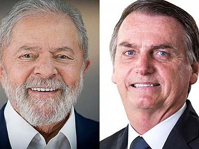 Lula e Bolsonaro disputarão 2º turno pela presidência