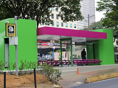 Espaço exclusivo para motoboys é inaugurado em Alphaville