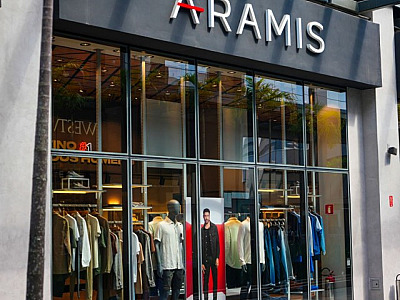 Loja Aramis do Shopping Tamboré ganha prêmio de excelência da marca