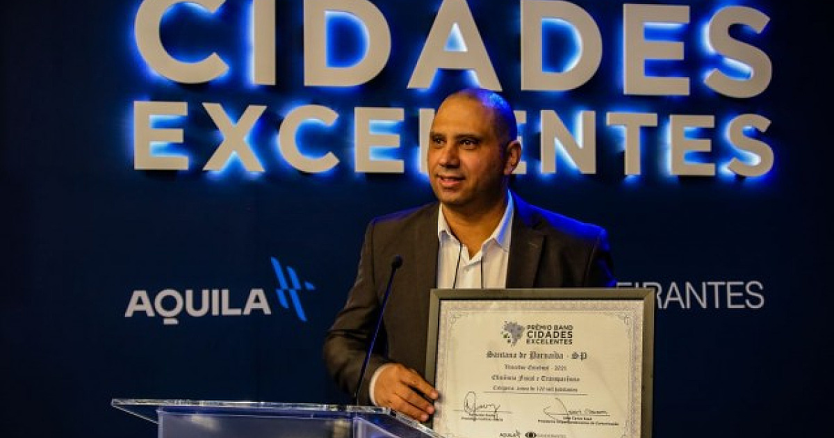 Santana de Parnaíba recebe prêmio Cidades Excelentes