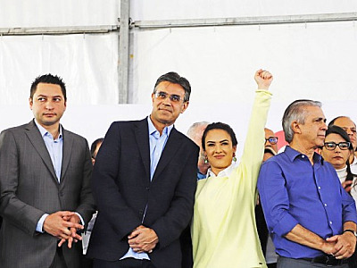 Furlan enfatiza apoio a Rodrigo Garcia, que anuncia investimentos em Barueri