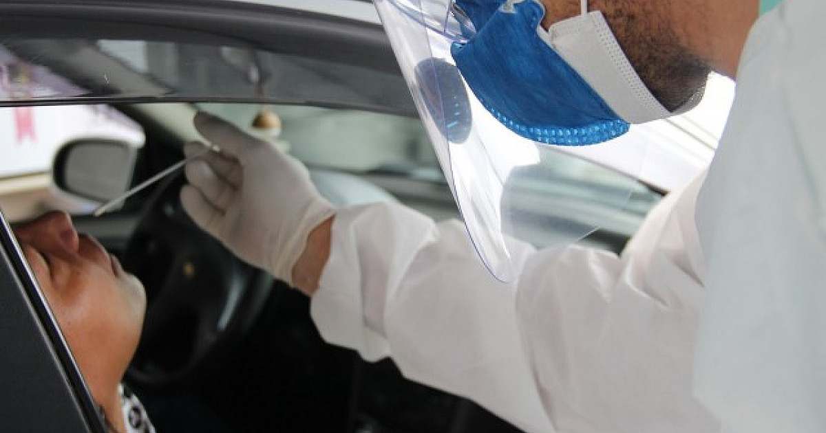 Tendas para testagem da Covid-19 em Barueri seguem até dia 26