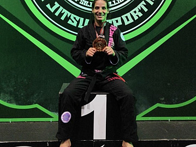 Moradora de Santana de Parnaíba é campeã em mundial de Jiu-Jitsu