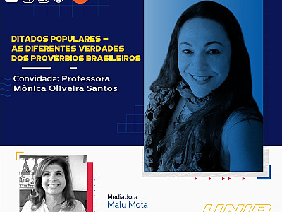 UNIP promove live sobre a origem dos ditados populares