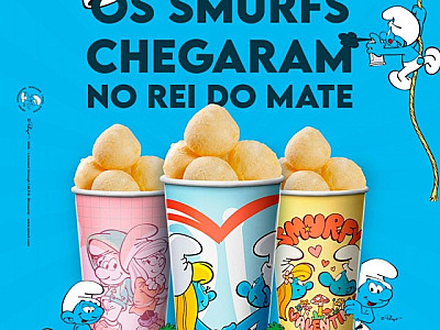 Rei do Mate lança 'Supercopão dos Smurfs'