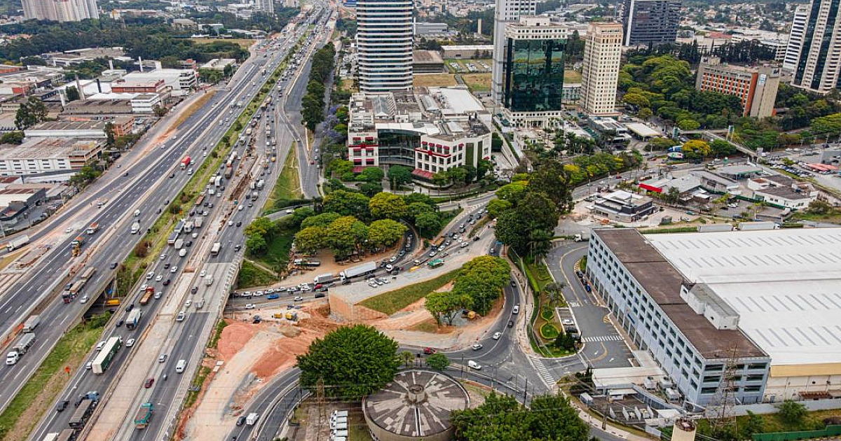Obras do Trevo de Alphaville ultrapassam 70%, diz CCR