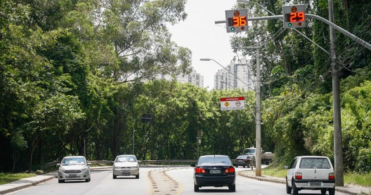 Radar da Via Parque foi recordista de multas em 2022 em Alphaville