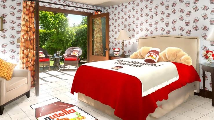 Nutella abre hotel temático na Califórnia