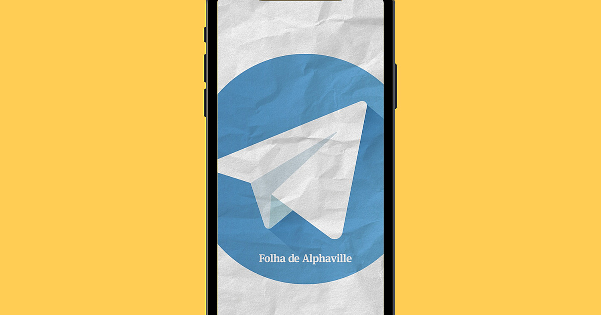 Folha de Alphaville lança canal no Telegram