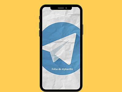 Folha de Alphaville lança canal no Telegram