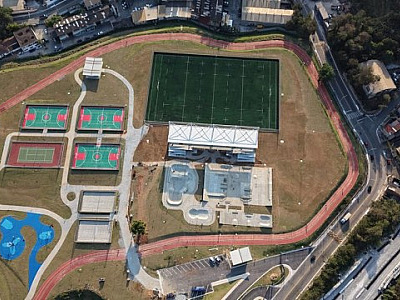 Parque da Juventude será inaugurado em Barueri com campo de rugby e lazer completo