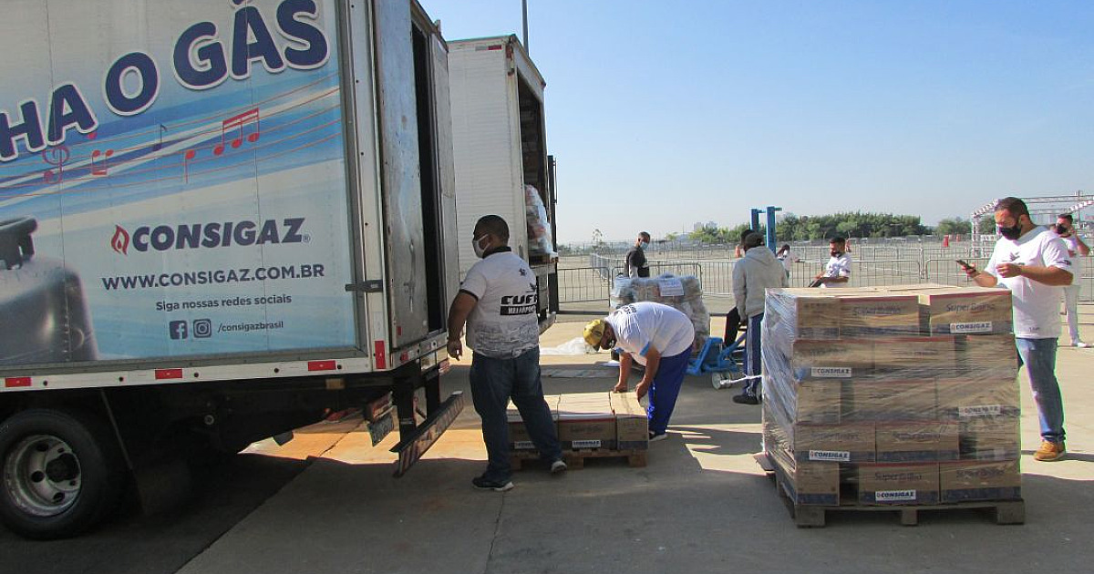 Consigaz promove campanha para arrecadação de alimentos em Alphaville