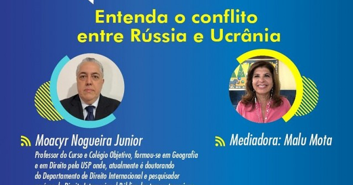 Conflito entre Rússia e Ucrânia é tema de live do Objetivo