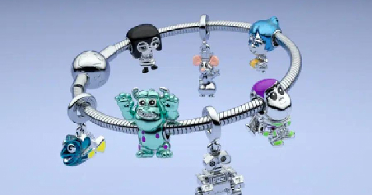 Pandora anuncia collab com Disney Pixar