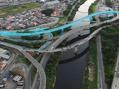 Para melhorar trânsito, obra do novo acesso de Osasco é iniciada