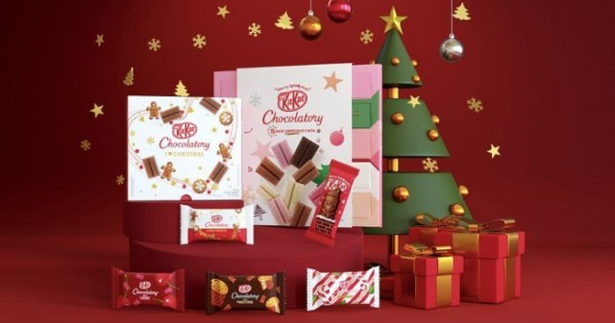 KitKat anuncia sabores inéditos para o Natal