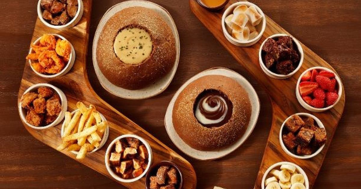Outback lança novas versões de fondue para comer em casa