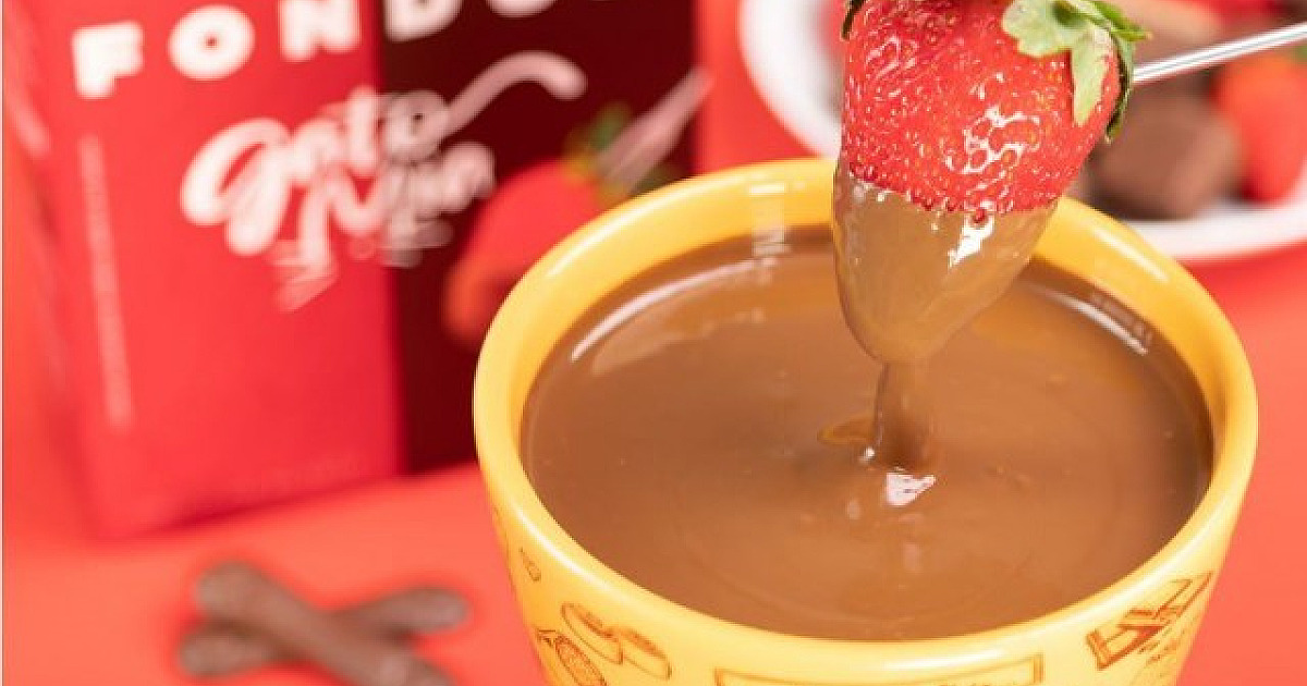 Brasil Cacau lança fondues para preparar em casa