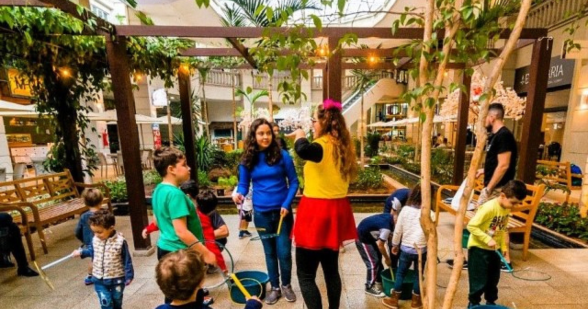 Primeiro Kids Club de 2024 do Alpha Square Mall será com atividades especiais de férias para as cria