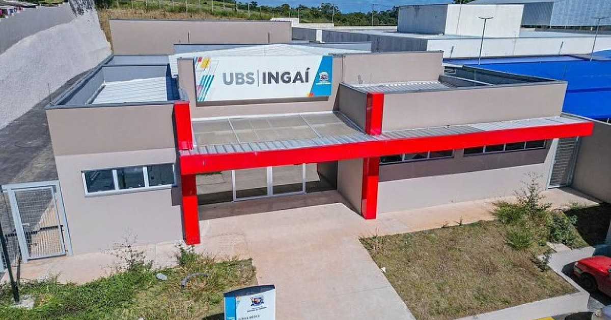 Próxima ao bairro de Aldeia da Serra, obra da UBS Ingaí está em fase final