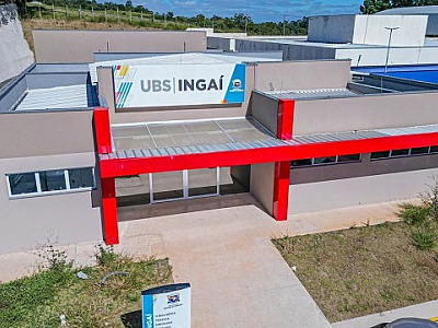 Próxima ao bairro de Aldeia da Serra, obra da UBS Ingaí está em fase final