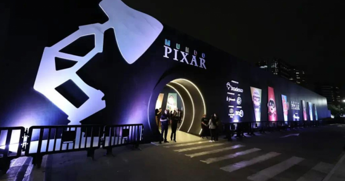 Exposição ‘Mundo Pixar’ coloca espectador dentro das animações