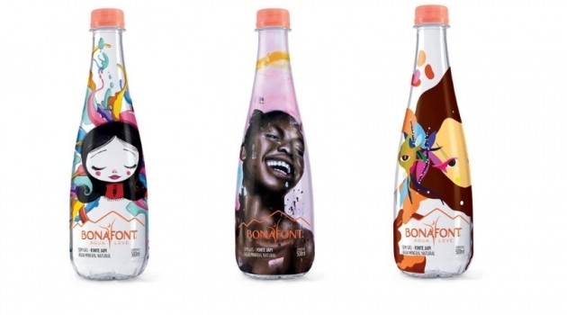 Bonafont aposta na arte urbana nas novas embalagens de edição limitada