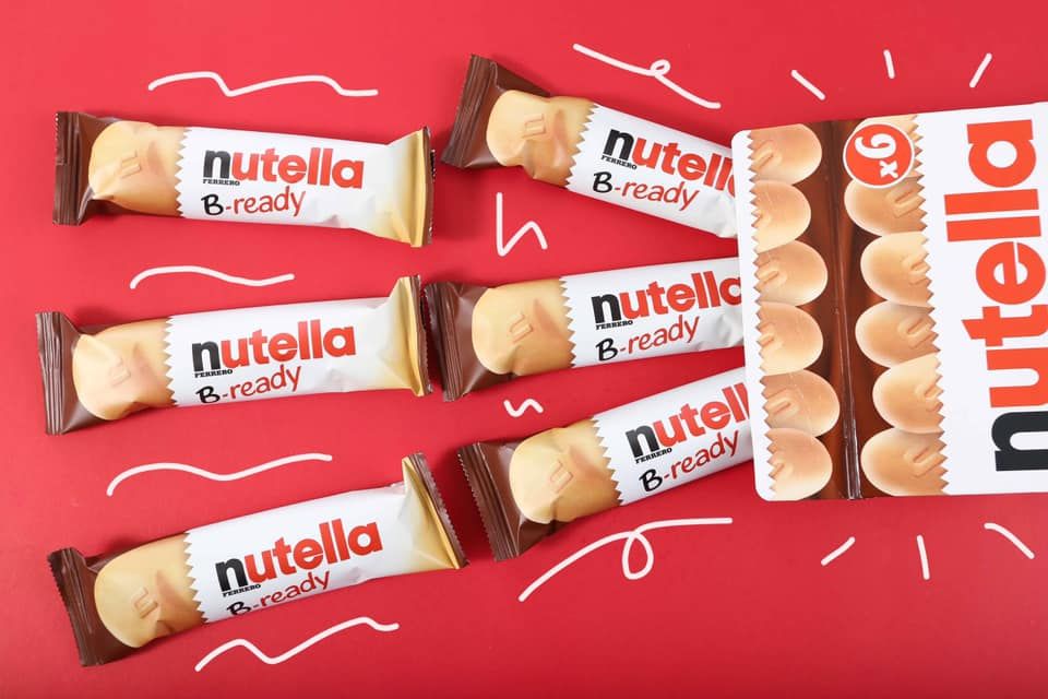 Ferrero lança oficialmente Nutella B-ready no Brasil