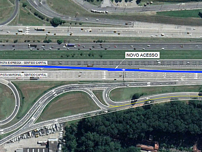 CCR ViaOeste inicia obra de inversão de acesso na Castello Branco em Barueri