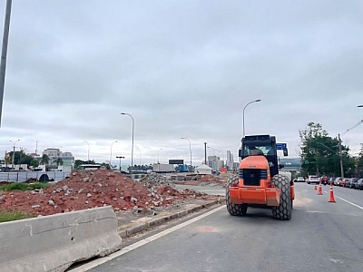 Nova alça na Al. Xingu facilitará acesso à Castello Branco sentido interior