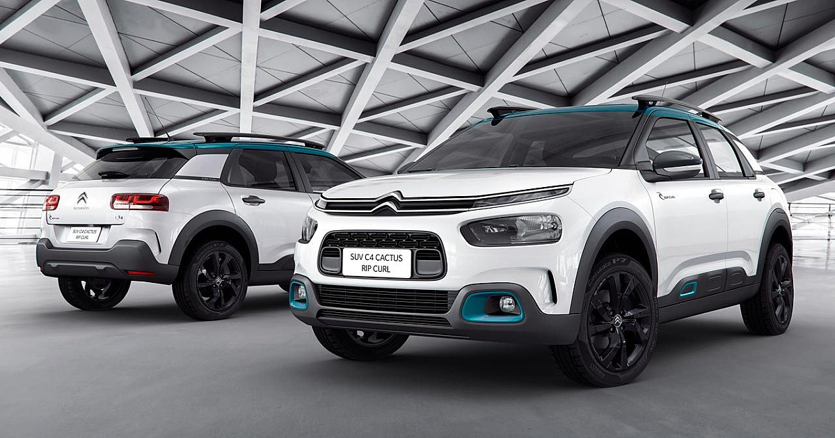 Citroën Lança C4 Cactus Rip Curl no Brasil