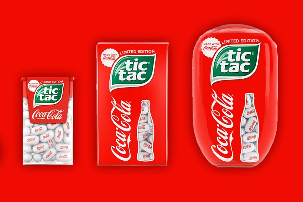 TicTac lança sabor Coca-Cola