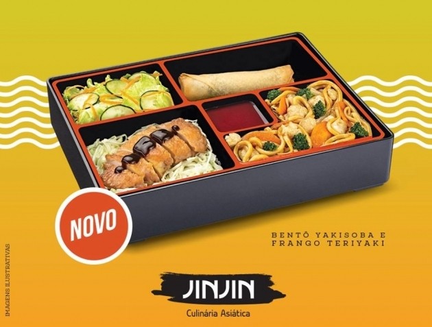 Jin Jin adere a nova onda oriental: Os Bentôs