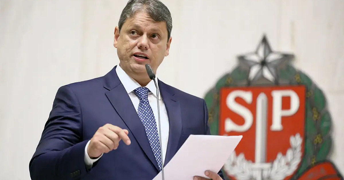 Tarcísio diz que não gasta tempo pensando em candidatura à Presidência em 2026