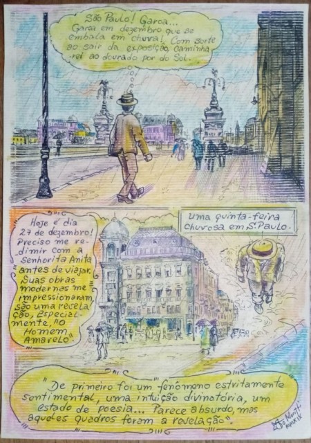 Morador de Barueri conta história do modernismo em quadrinhos