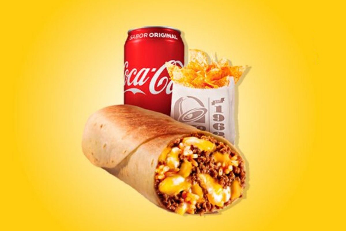 Taco Bell lança burrito e nachos com trio de queijos