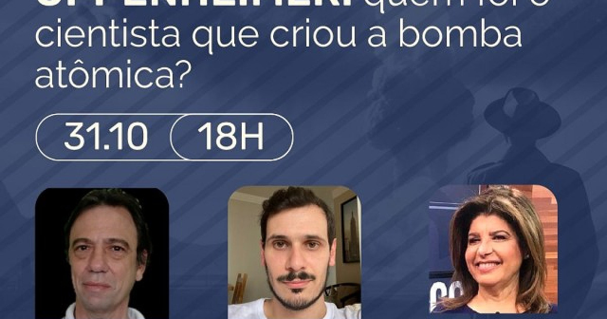 Professores de História e Física do Objetivo falam sobre o conteúdo do filme Oppenheimer