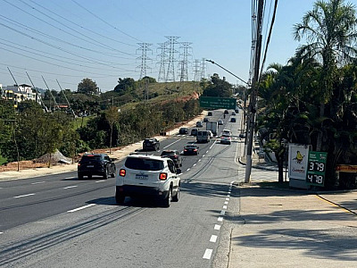 Santana de Parnaíba entrega parte da ampliação da Av. Yojiro Takaoka