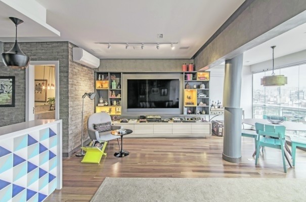 Loft moderno serve de inspiração para obras em apartamentos
