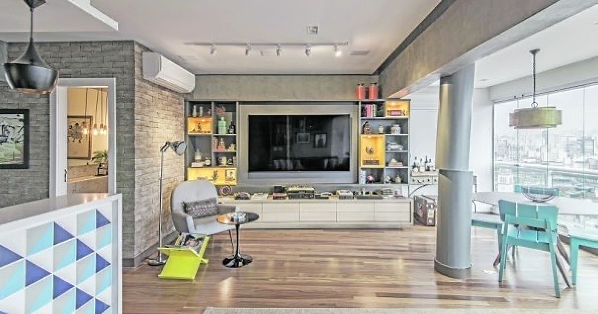 Loft moderno serve de inspiração para obras em apartamentos