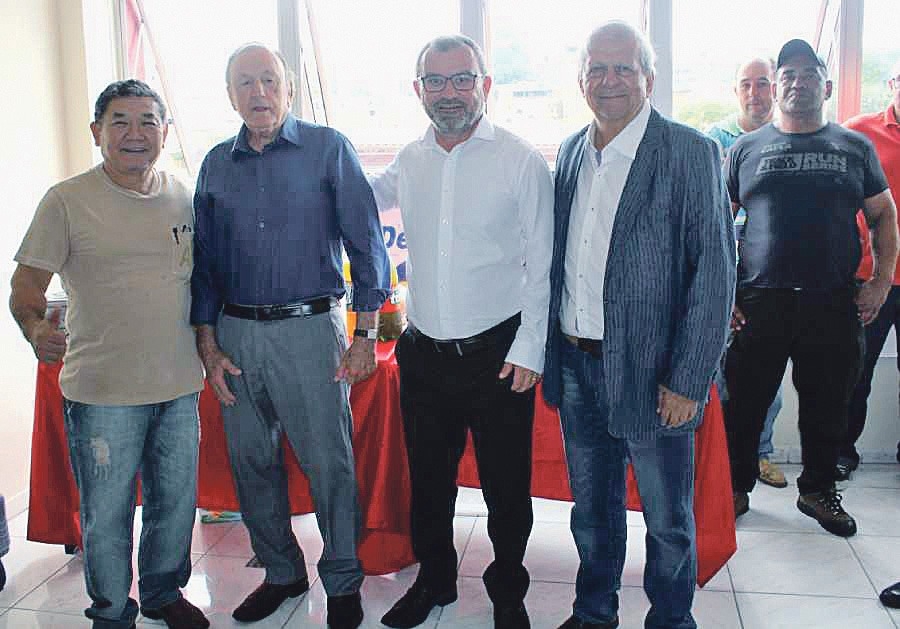 Dr. Sato discute pré-candidatura em Jandira com presidente do PSDC