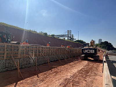 Obra na rodovia Castello Branco completa um ano e com grandes avanços, diz CCR ViaOeste