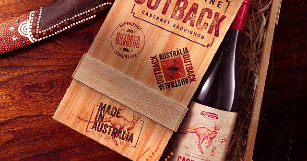 Outback lança vinho exclusivo de origem australiana
