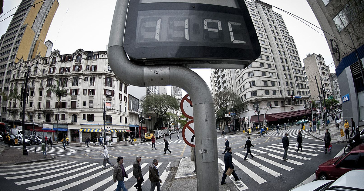 Onda de frio chega ao país a partir desta terça-feira (27)