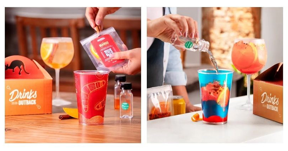 Outback aposta na venda de kits para drinks via delivery